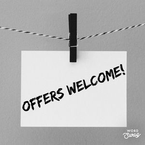 Offers Welcome!
